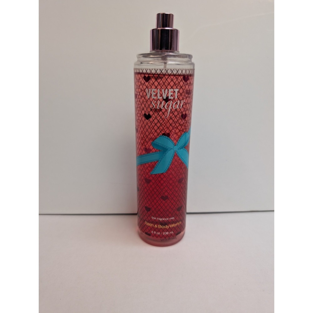 Bath & Body Works Velvet Sugar Fine Fragrance Mist 8oz Retired Tester Body Spray